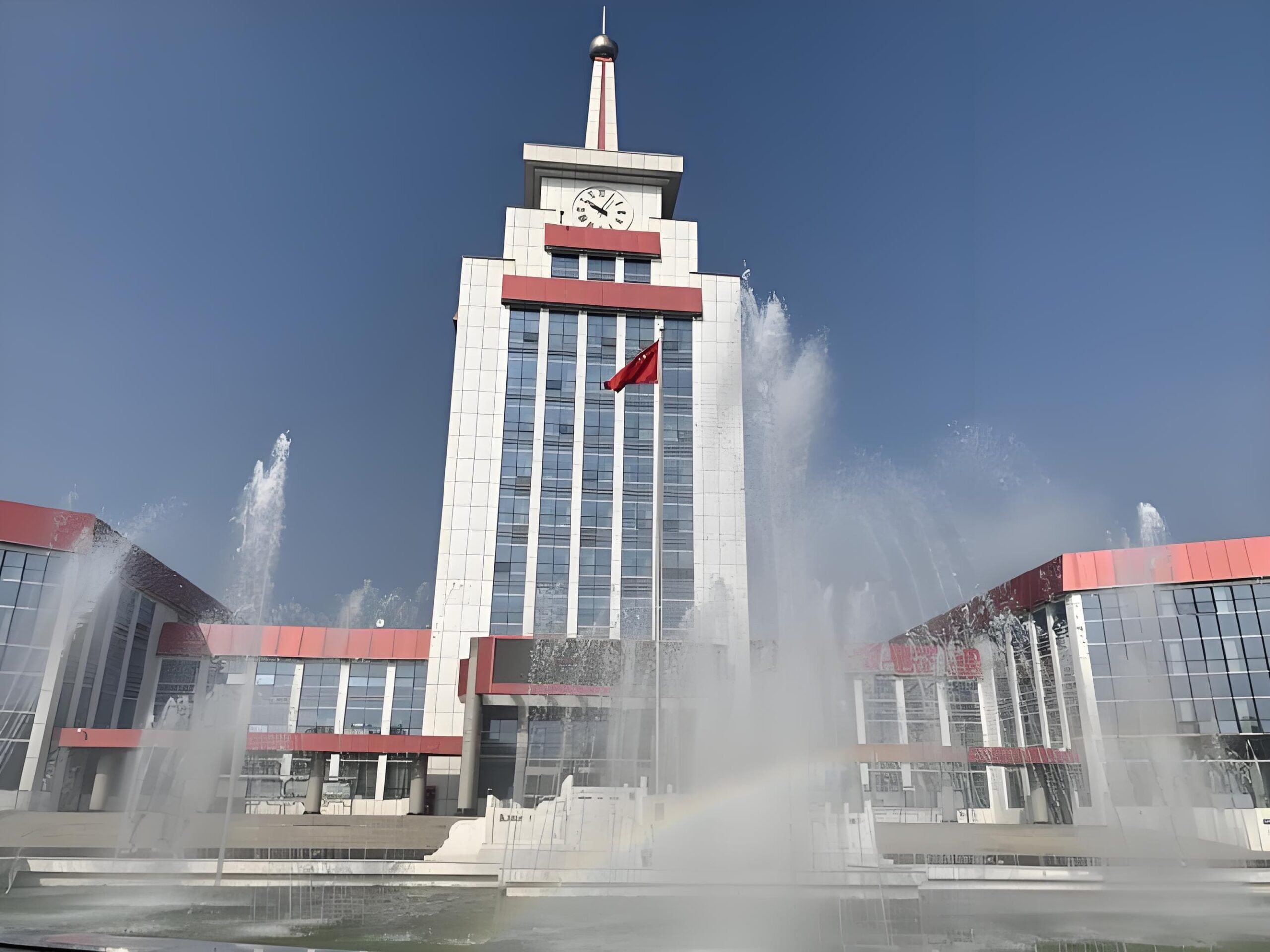 北方民族大学校园图