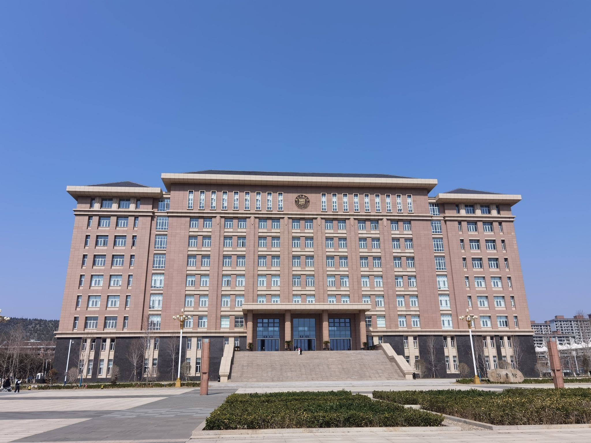 淮北师范大学校园图