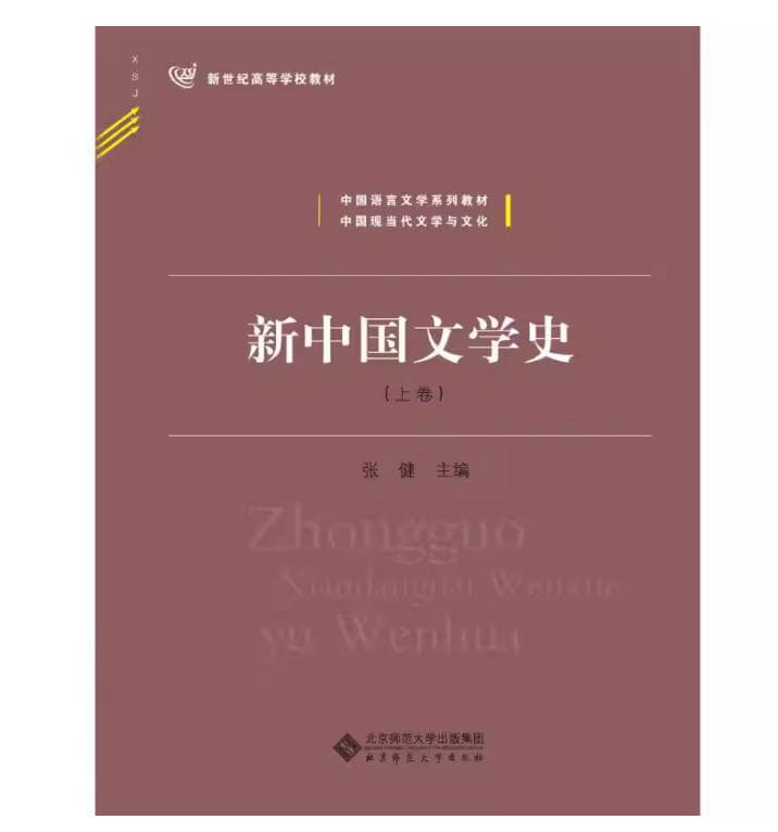 新中国文学史 封面